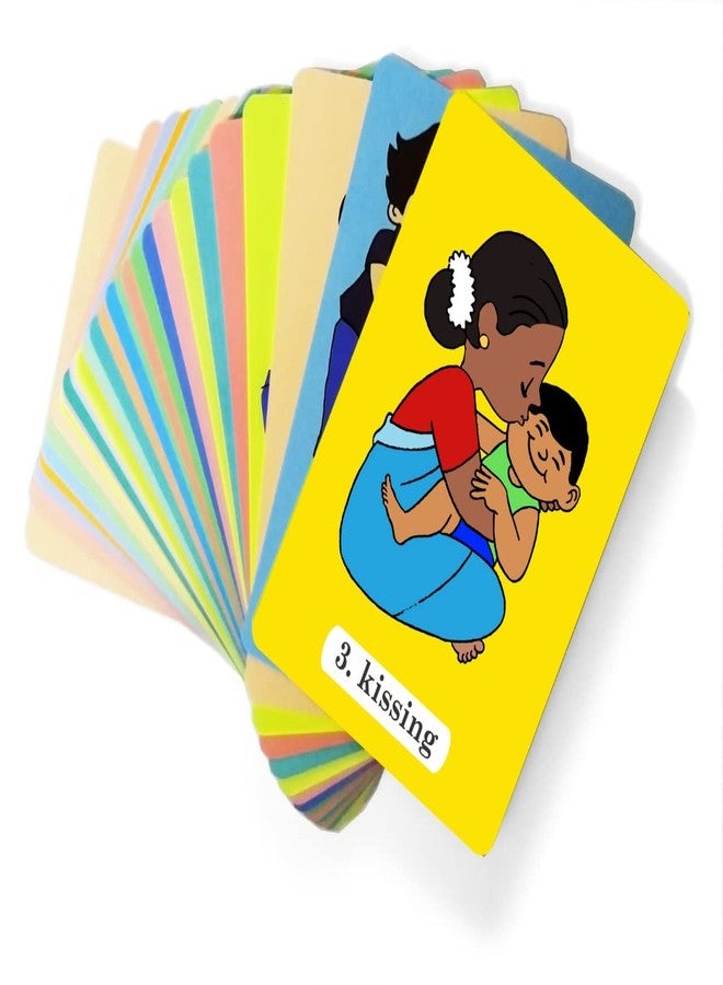 Brainy Bug Resources Flashcards with App-Enabled Audio Feature | Action Words Level 2 | Audio in Hindi, English, Punjabi, Tamil, Kannada, Telugu | Spoken English | Special Needs Kids - Image 4